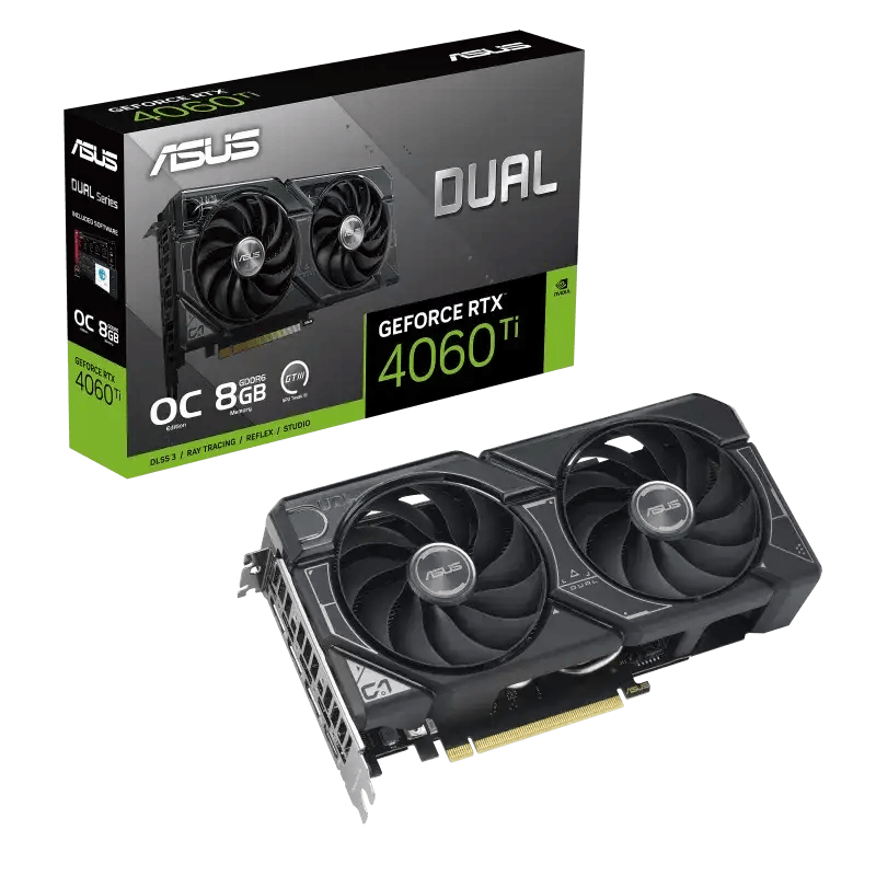 کارت گرافیک ایسوس ASUS Dual GeForce RTX 4060 Ti OC Edition 16GB GDDR6