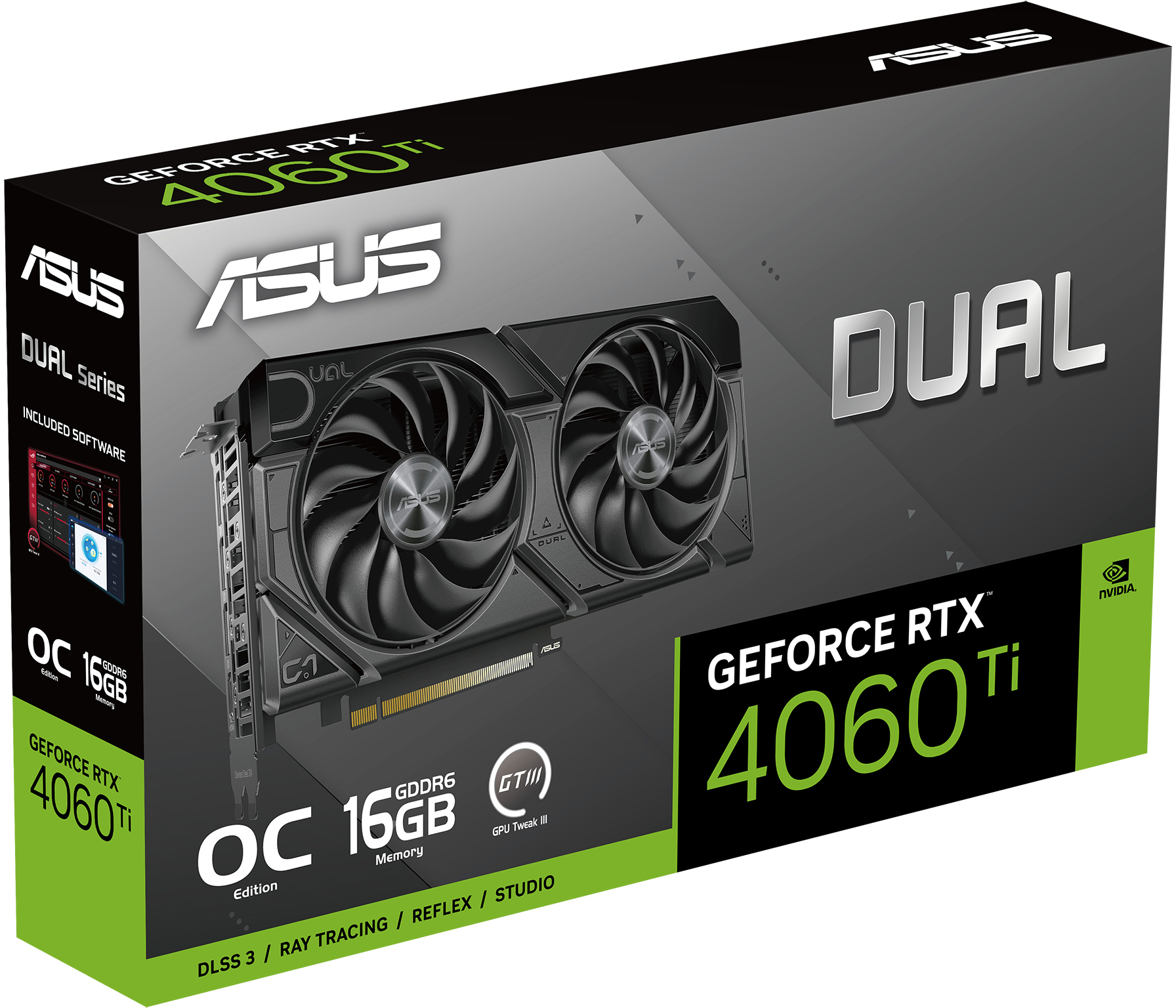 کارت گرافیک ایسوس ASUS Dual GeForce RTX 4060 Ti OC Edition 16GB GDDR6 - Image 3