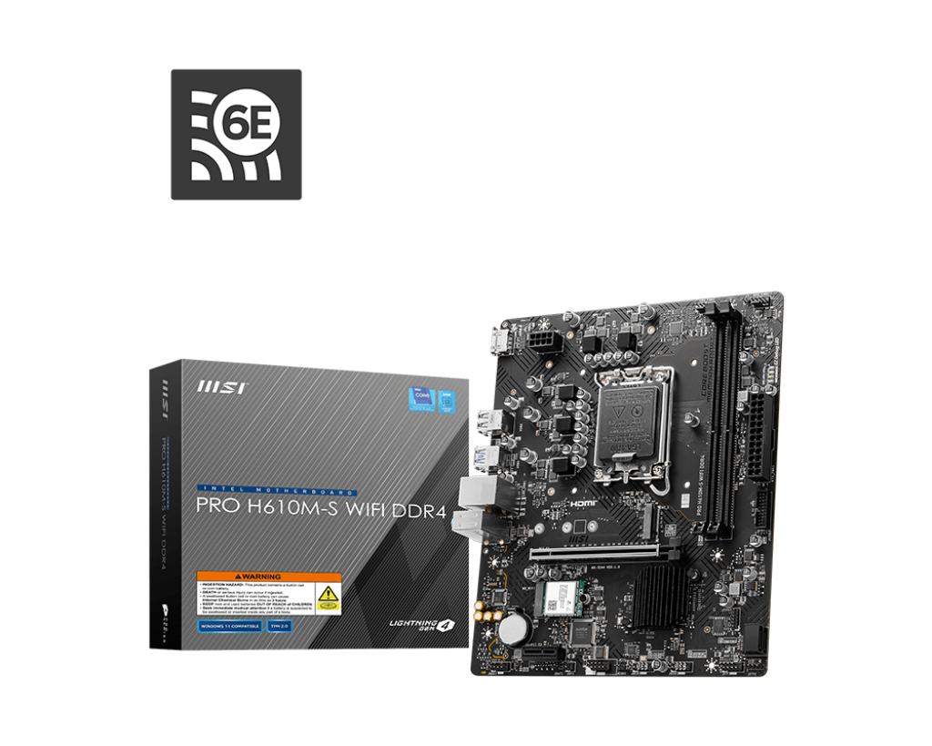 مادربرد MSI PRO H610M-S WIFI DDR4