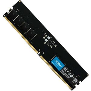 رم کامپیوتر کروشیال تک کاناله مدل CT16 فرکانس 4800 مگاهرتز DDR5 تایمینگ CL40 حافظه 16 گیگابایت