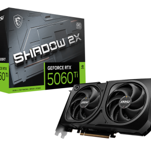 کارت گرافیک ام اس آی مدل GeForce RTX 5060 Ti 16G SHADOW 2X OC PLUS 16GB