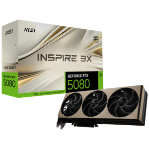 کارت گرافیک ام اس آی مدل MSI GeForce RTX 5080 16G INSPIRE 3X OC