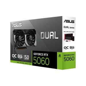 کارت گرافیک ایسوس مدل Dual GeForce RTX 5060 OC Edition 8GB
