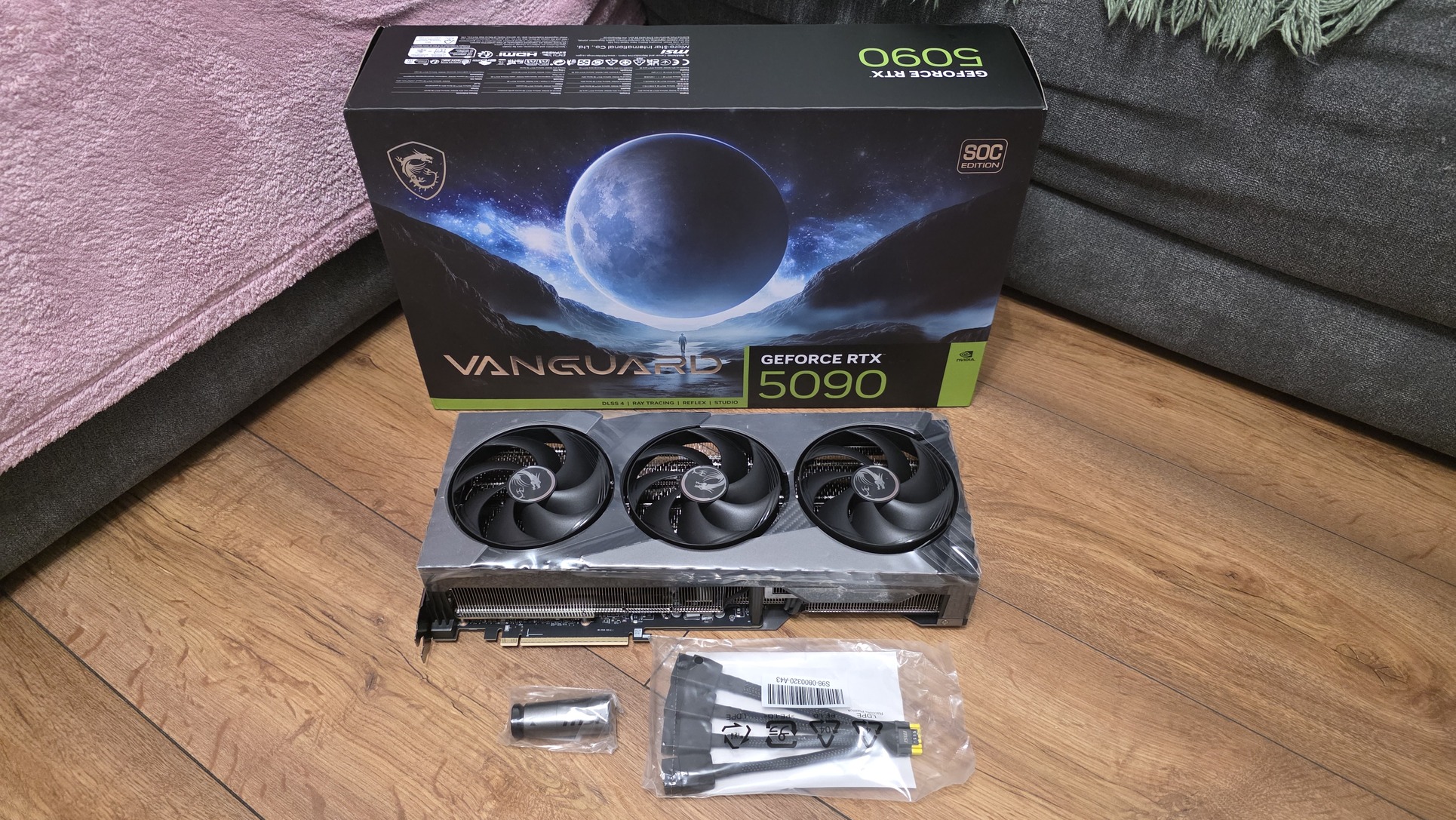 کارت گرافیک ام اس آی مدل GeForce RTX 5090 32G VANGUARD SOC - Image 4
