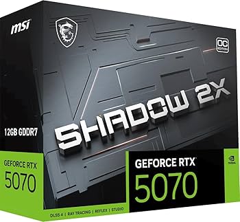 کارت گرافیک ام اس آی مدل GeForce RTX 5070 12G SHADOW 2X OC - تصویر 3