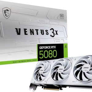 کارت گرافیک ام اس آی مدل GeForce RTX 5080 16G VENTUS 3X OC سفید