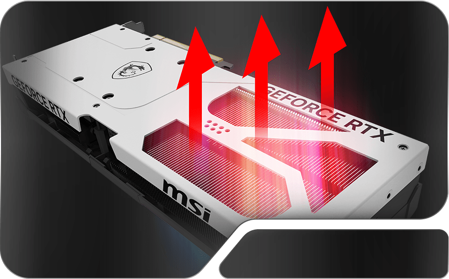 کارت گرافیک ام اس آی مدل GeForce RTX 5080 16G VENTUS 3X OC سفید - تصویر 4